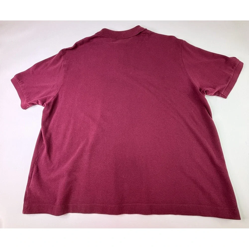 Polo‎ Ralph Lauren Polo Shirt Men's 2XB Burgundy Shirt Sleeve Pony Logo
